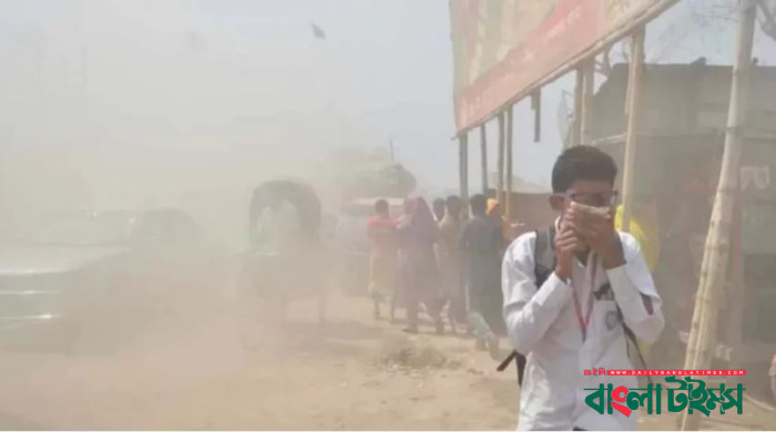 টানা তৃতীয় দিন ঢাকার বাতাস ‘অস্বাস্থ্যকর’